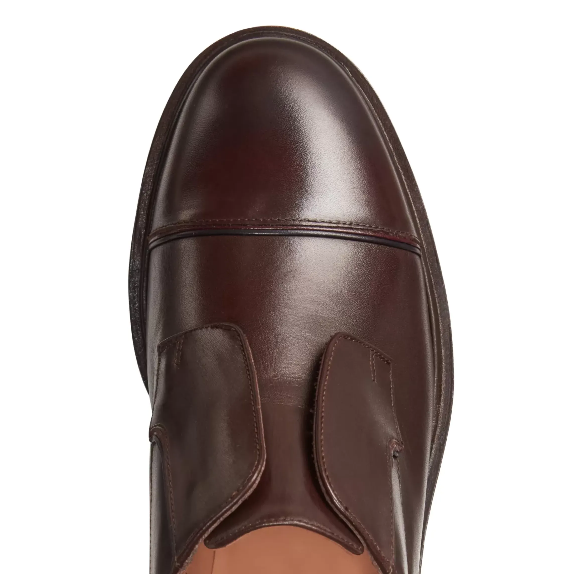 Fratelli Rossetti Almond-coloured leather Dandy Derby shoe|^ Lace-up Shoes
