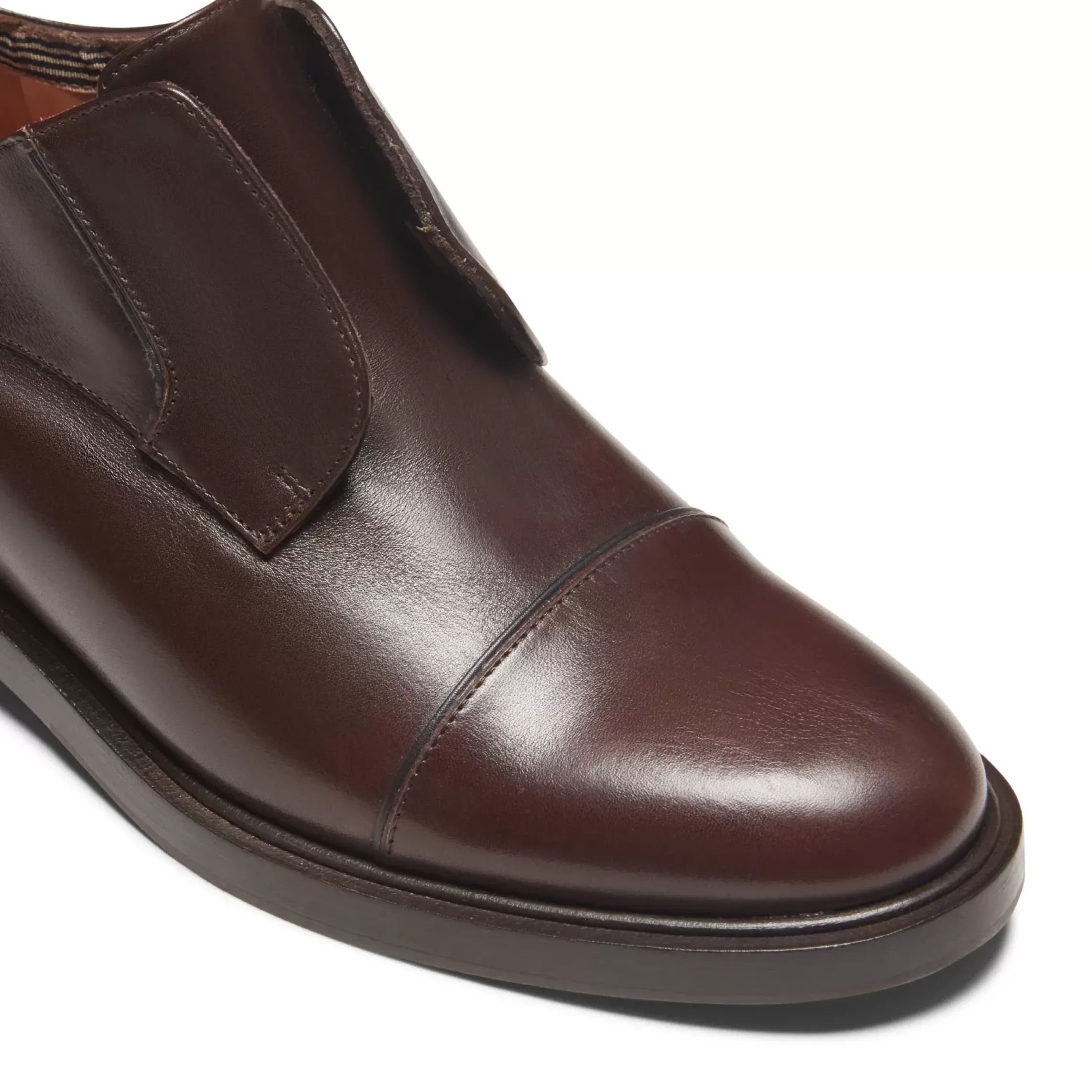 Fratelli Rossetti Almond-coloured leather Dandy Derby shoe|^ Lace-up Shoes