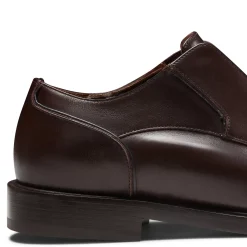 Fratelli Rossetti Almond-coloured leather Dandy Derby shoe|^ Lace-up Shoes