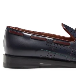 Fratelli Rossetti Almond-coloured leather Tartan Brera loafer|^ Loafers