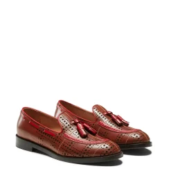 Fratelli Rossetti -coloured leather Tartan Brera loafer|^ Loafers