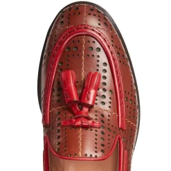 Fratelli Rossetti -coloured leather Tartan Brera loafer|^ Loafers