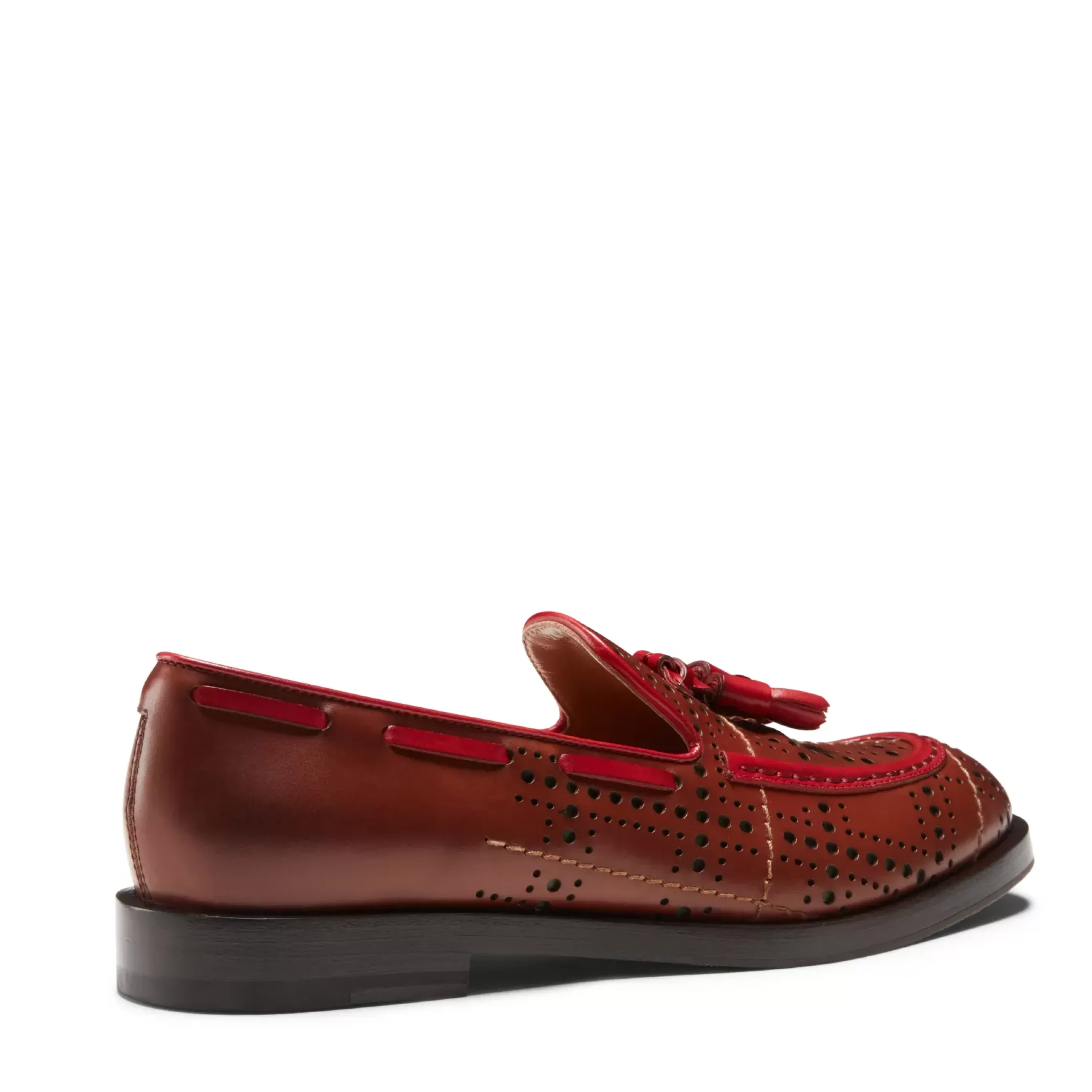 Fratelli Rossetti -coloured leather Tartan Brera loafer|^ Loafers
