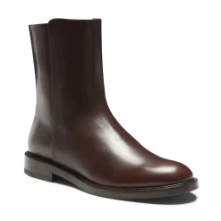 Fratelli Rossetti Ankle boot in mahogany leather|^ Ankle Boots