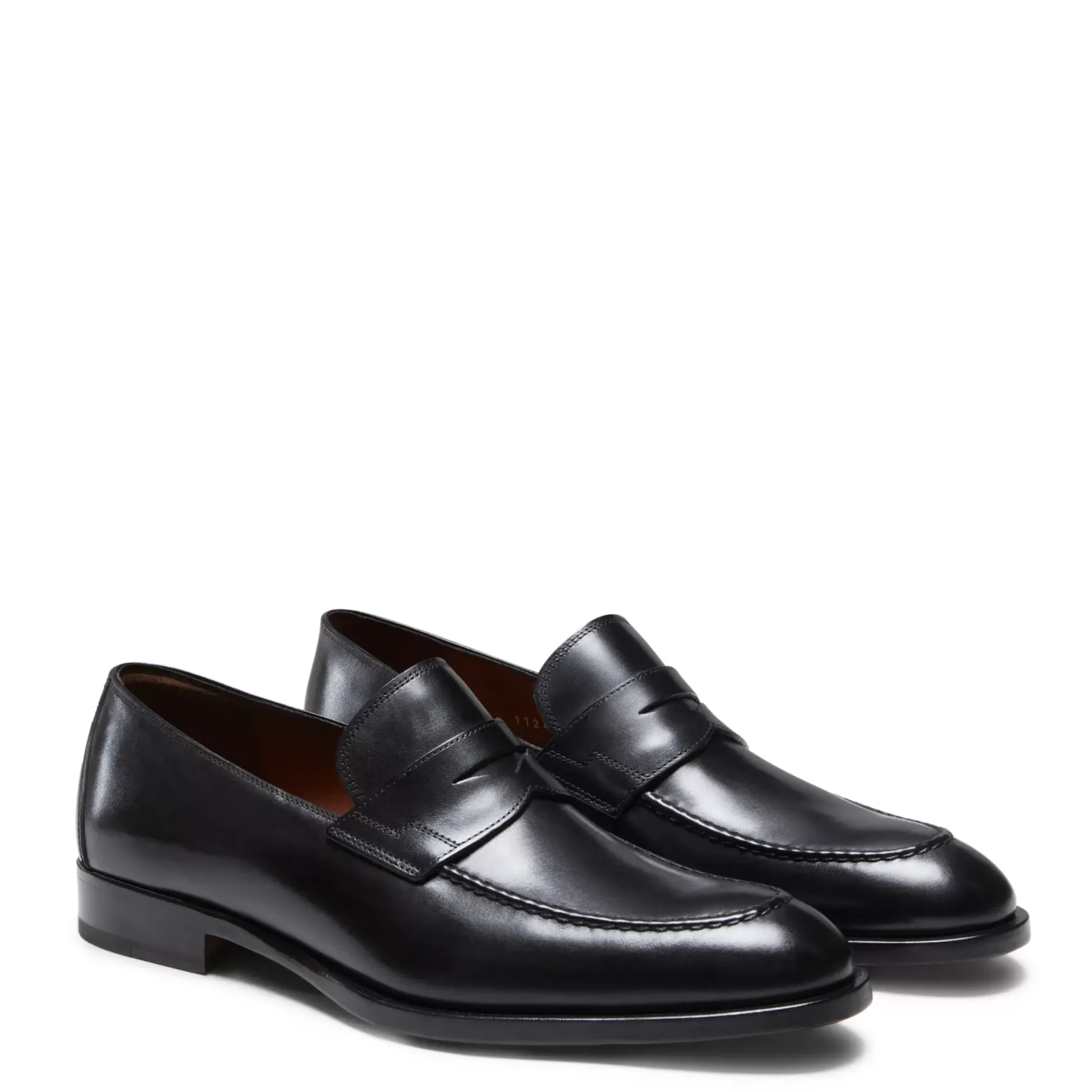 Fratelli Rossetti Band loafer in black leather|^ Loafers