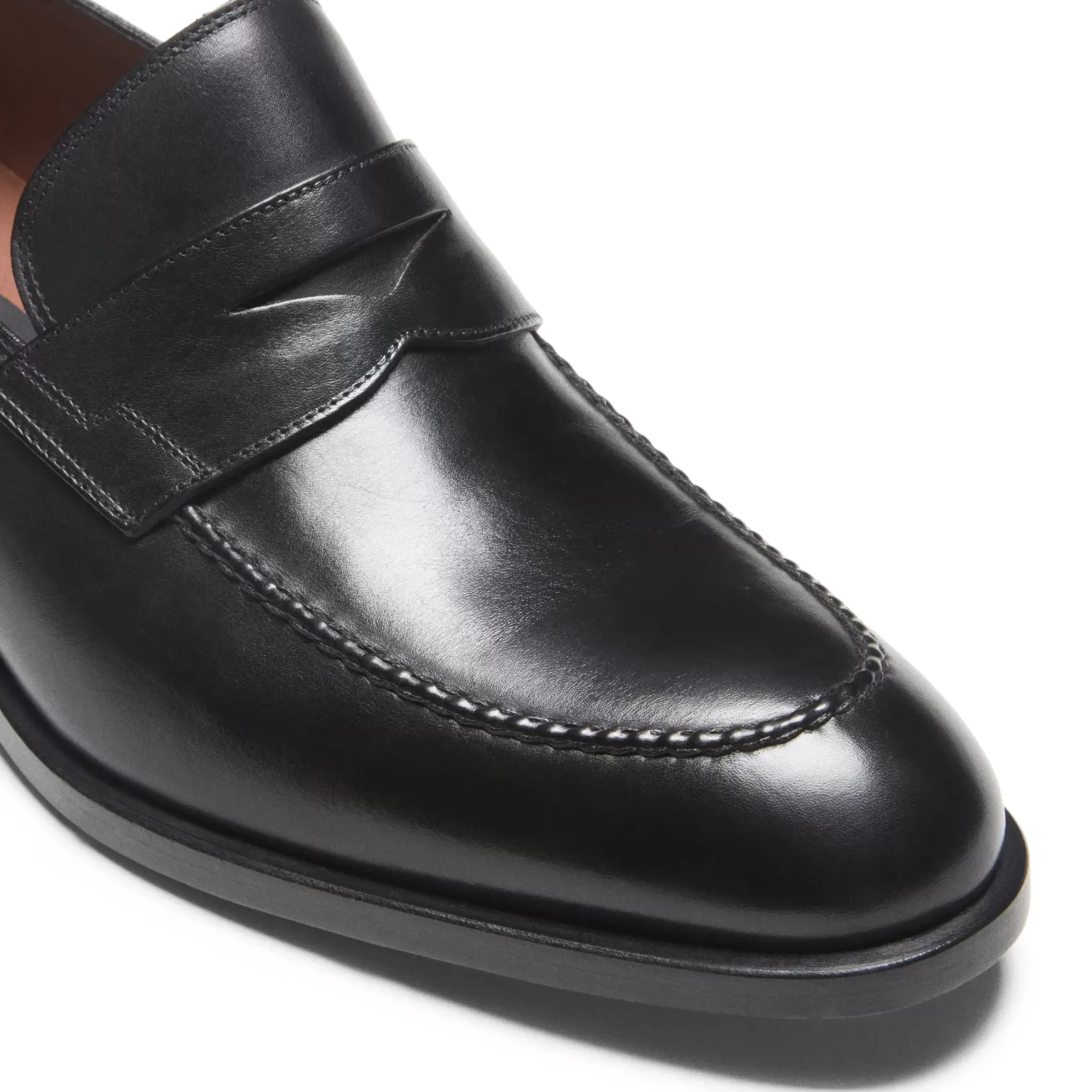 Fratelli Rossetti Band loafer in black leather|^ Loafers