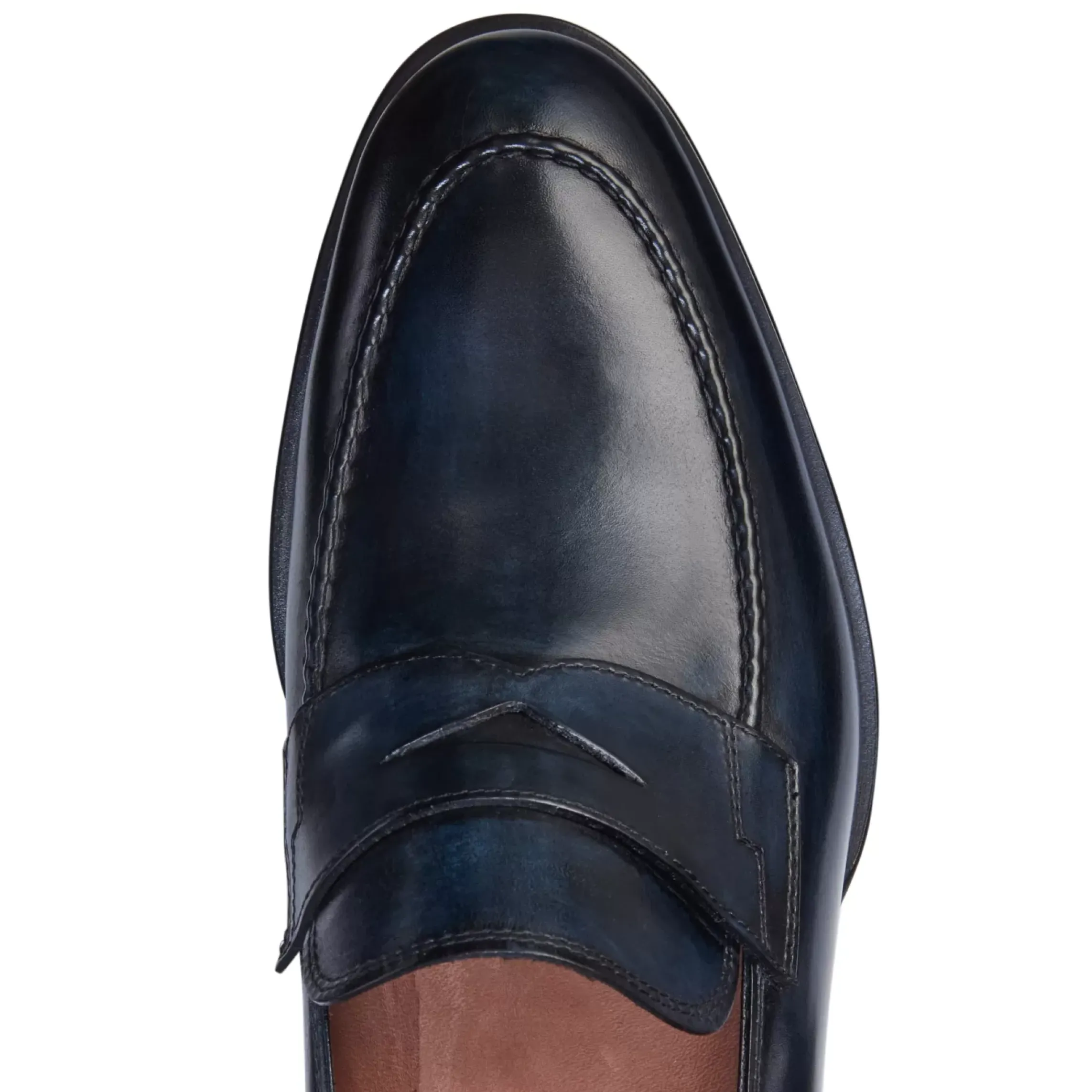 Fratelli Rossetti Band loafer in blue leather|^ Loafers