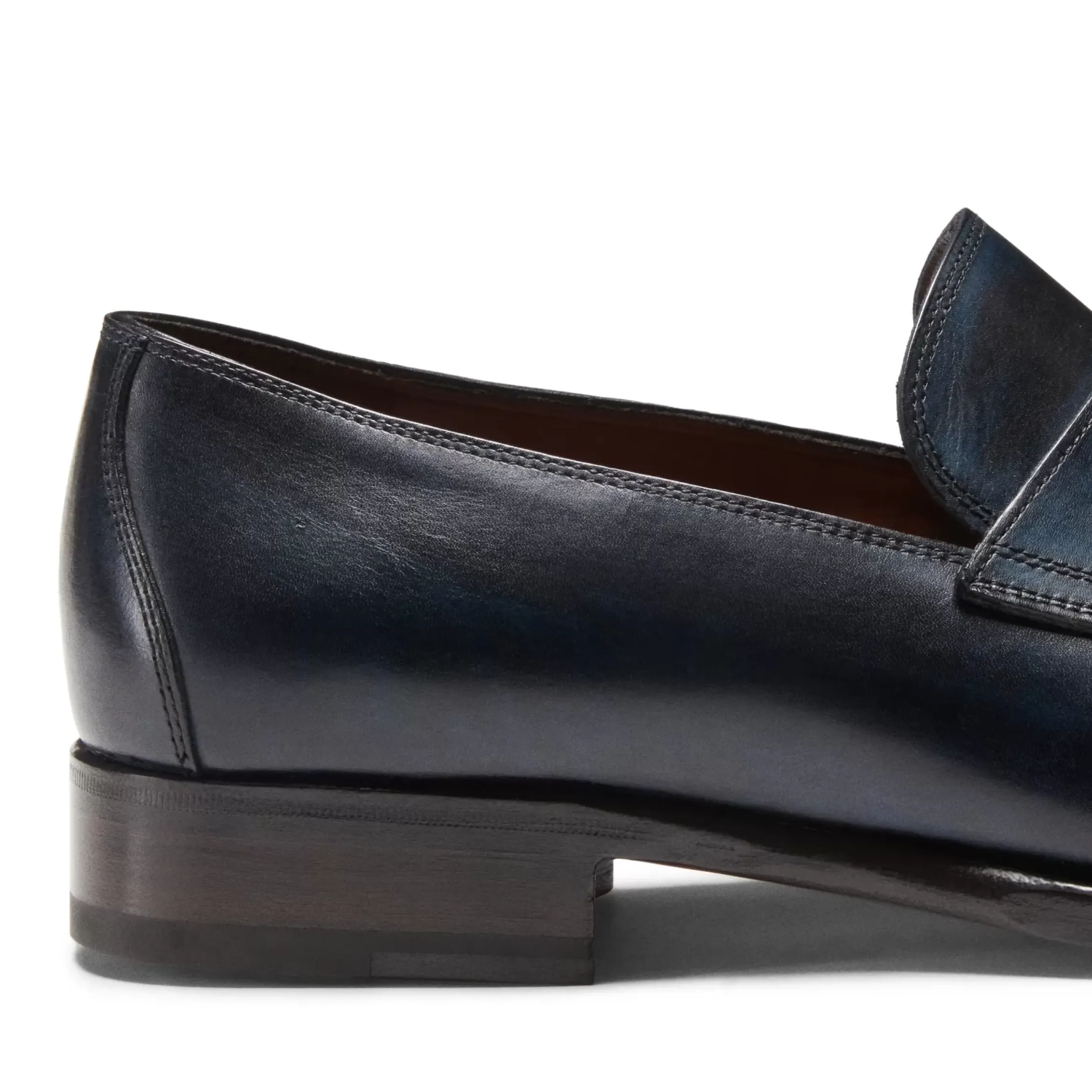 Fratelli Rossetti Band loafer in blue leather|^ Loafers