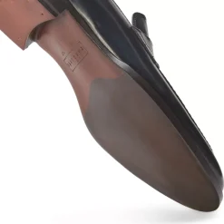 Fratelli Rossetti Band loafer in blue leather|^ Loafers
