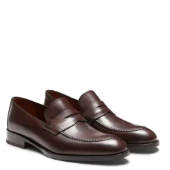 Fratelli Rossetti Band loafer in ebony leather|^ Loafers