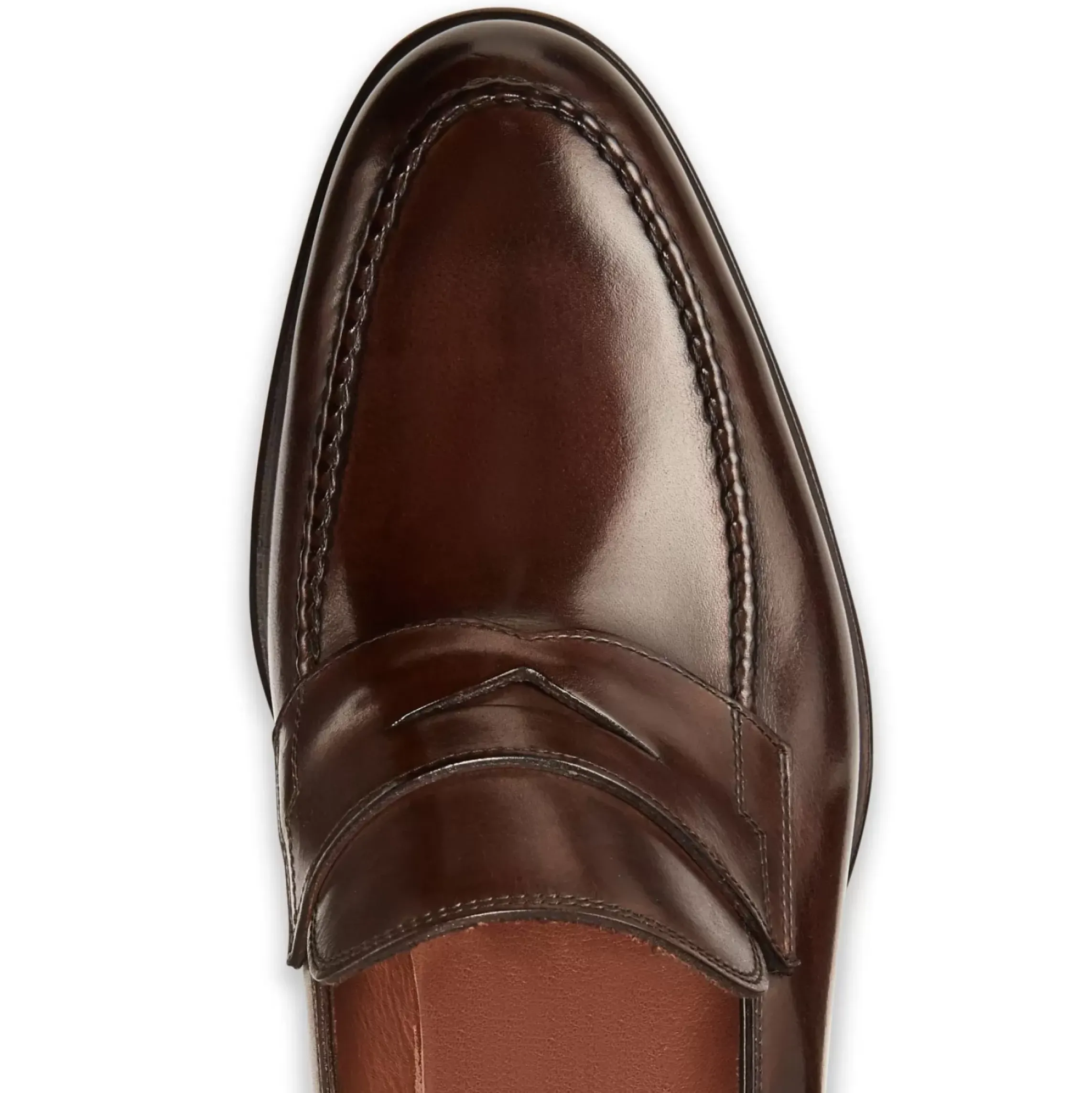 Fratelli Rossetti Band loafer in ebony leather|^ Loafers