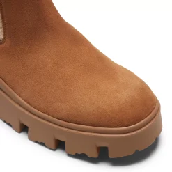 Fratelli Rossetti Beatle ankle boot in barley-coloured suede|^ Ankle Boots