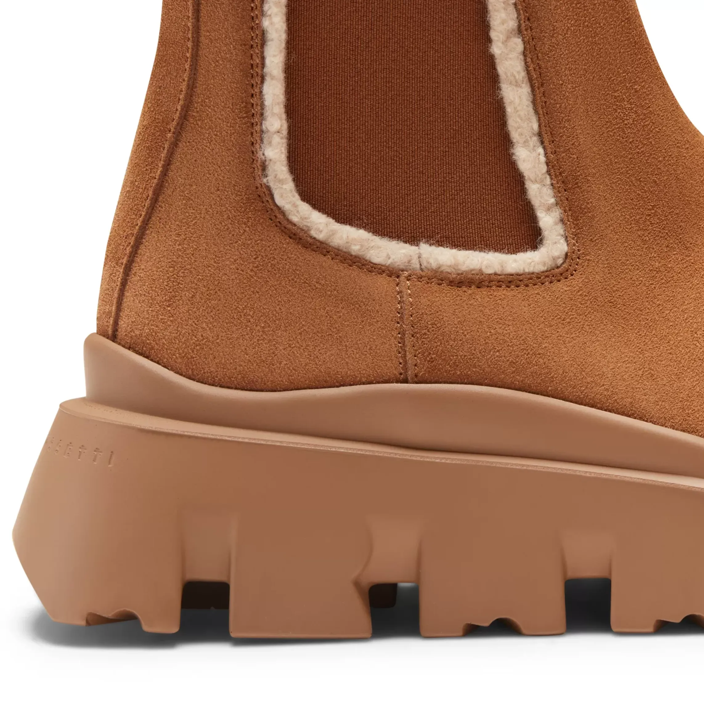 Fratelli Rossetti Beatle ankle boot in barley-coloured suede|^ Ankle Boots
