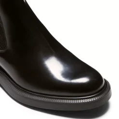 Fratelli Rossetti Beatle ankle boot in black leather|^ Ankle Boots