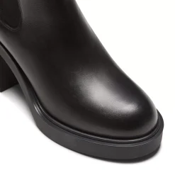 Fratelli Rossetti Beatle ankle boot in black leather|^ Ankle Boots
