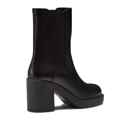 Fratelli Rossetti Beatle ankle boot in black leather|^ Ankle Boots