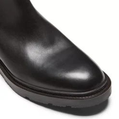 Fratelli Rossetti Beatle ankle boot in black leather|^ Ankle Boots