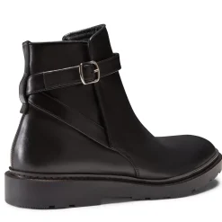 Fratelli Rossetti Beatle ankle boot in black leather|^ Ankle Boots