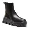 Fratelli Rossetti Beatle ankle boot in black leather|^ Ankle Boots