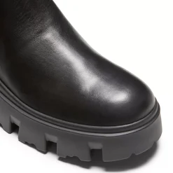 Fratelli Rossetti Beatle ankle boot in black leather|^ Ankle Boots