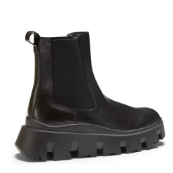 Fratelli Rossetti Beatle ankle boot in black leather|^ Ankle Boots