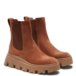 Fratelli Rossetti Beatle ankle boot in burnt grey-coloured suede|^ Ankle Boots