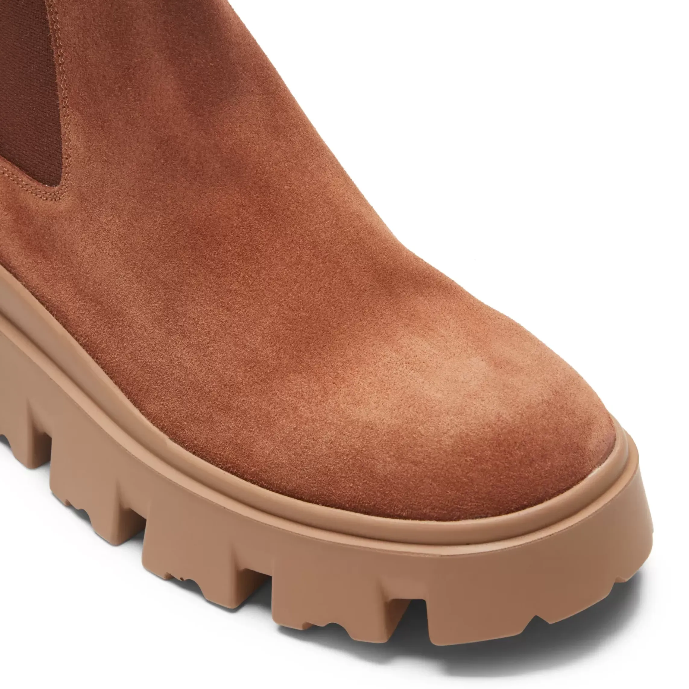 Fratelli Rossetti Beatle ankle boot in burnt grey-coloured suede|^ Ankle Boots