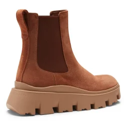 Fratelli Rossetti Beatle ankle boot in burnt grey-coloured suede|^ Ankle Boots