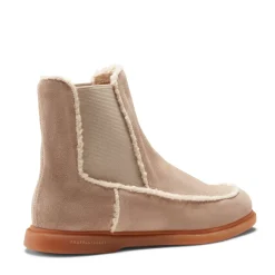 Fratelli Rossetti Beatle ankle boot in sand-coloured suede|^ Ankle Boots