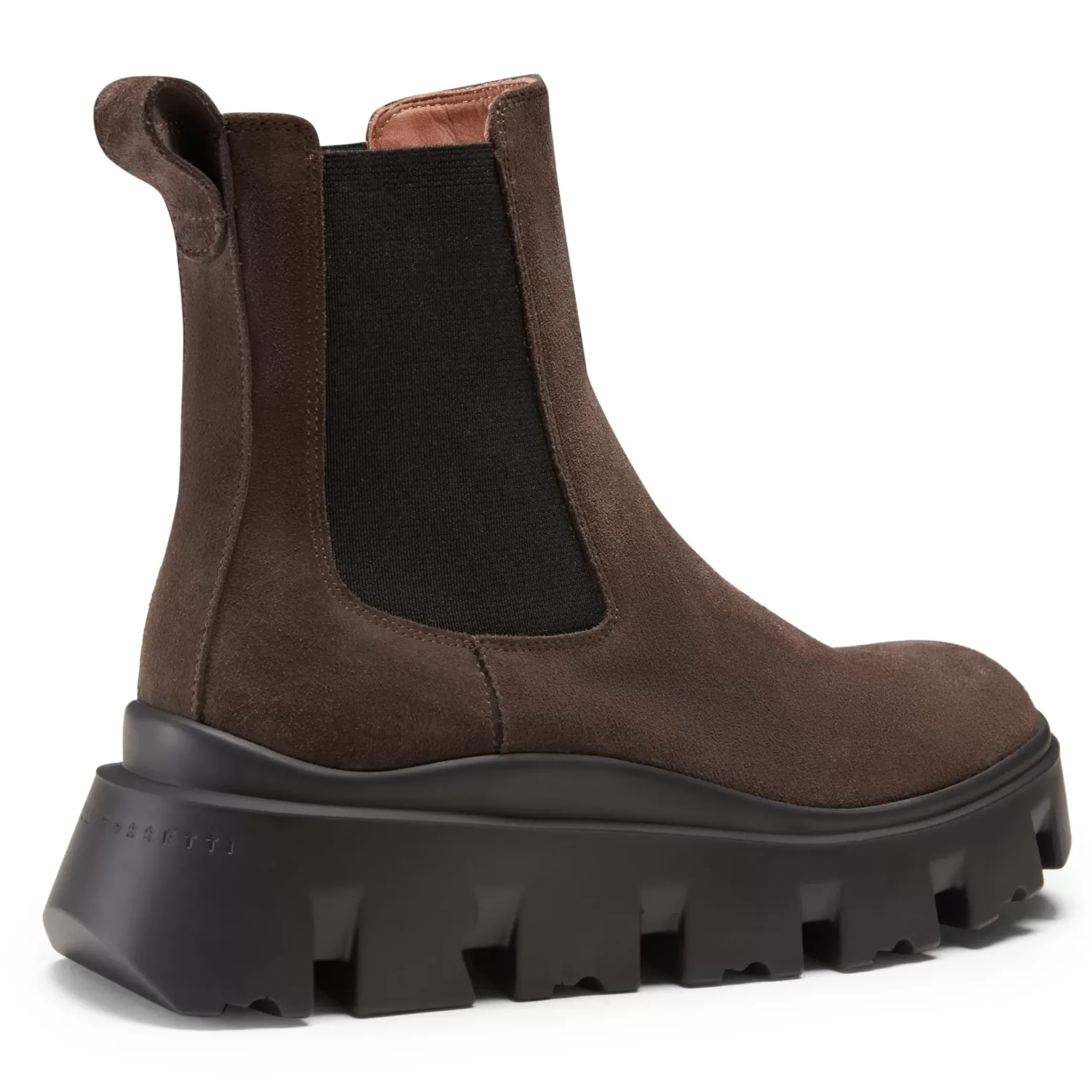 Fratelli Rossetti Beatle ankle boot in steel grey-coloured suede|^ Ankle Boots