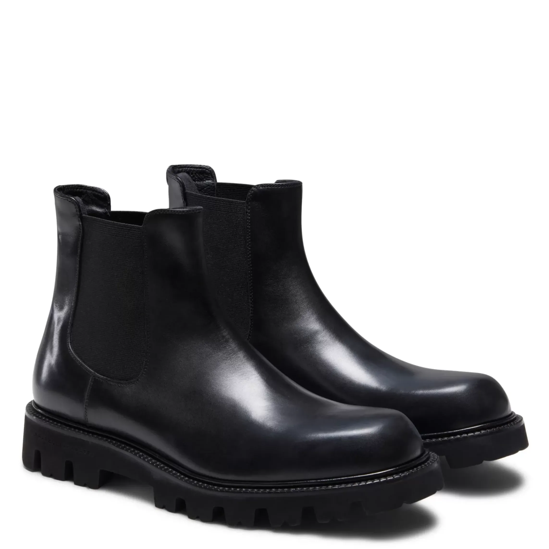 Fratelli Rossetti Beatle boot in black leather|^ Ankle Boots