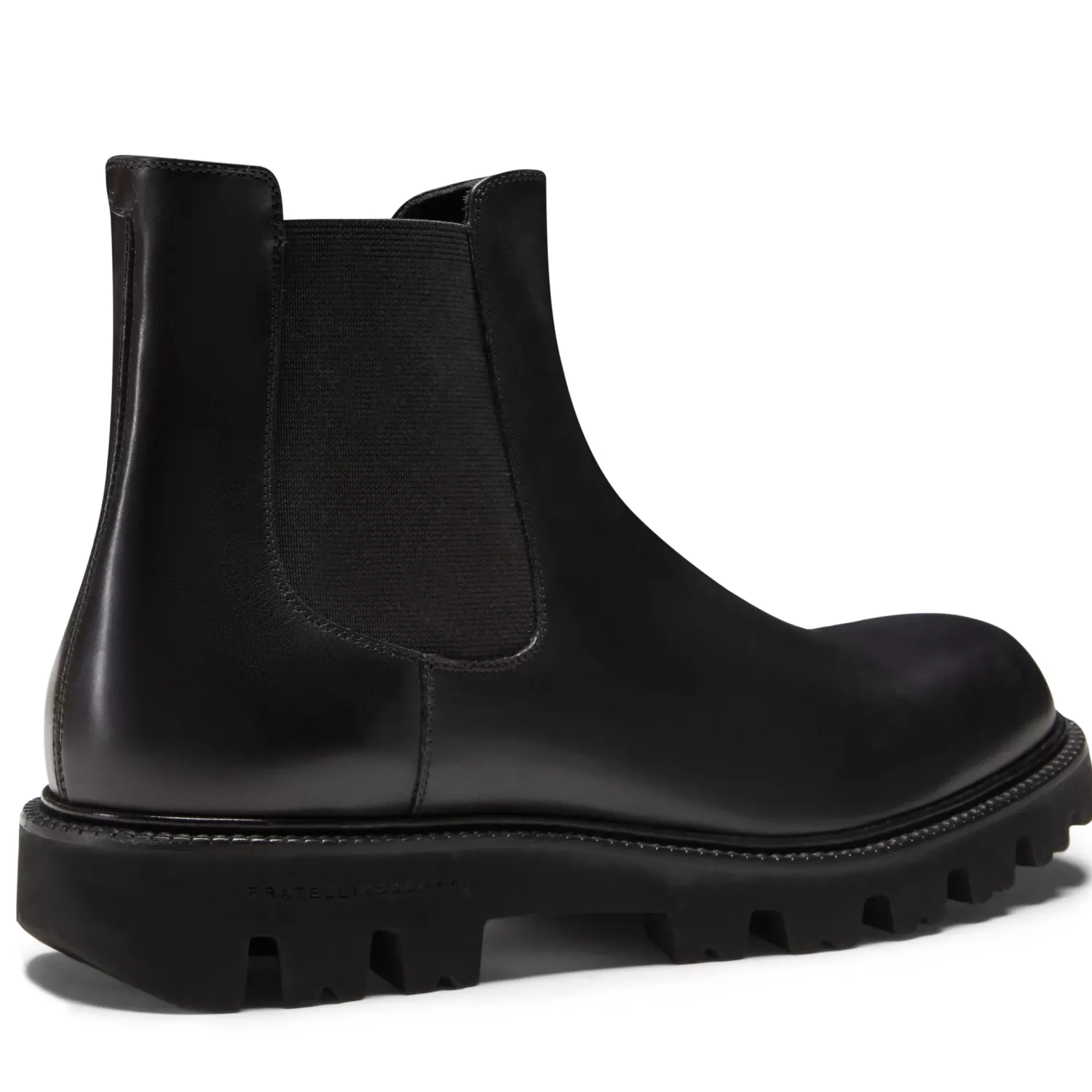 Fratelli Rossetti Beatle boot in black leather|^ Ankle Boots