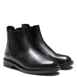 Fratelli Rossetti Beatle boot in black leather|^ Ankle Boots