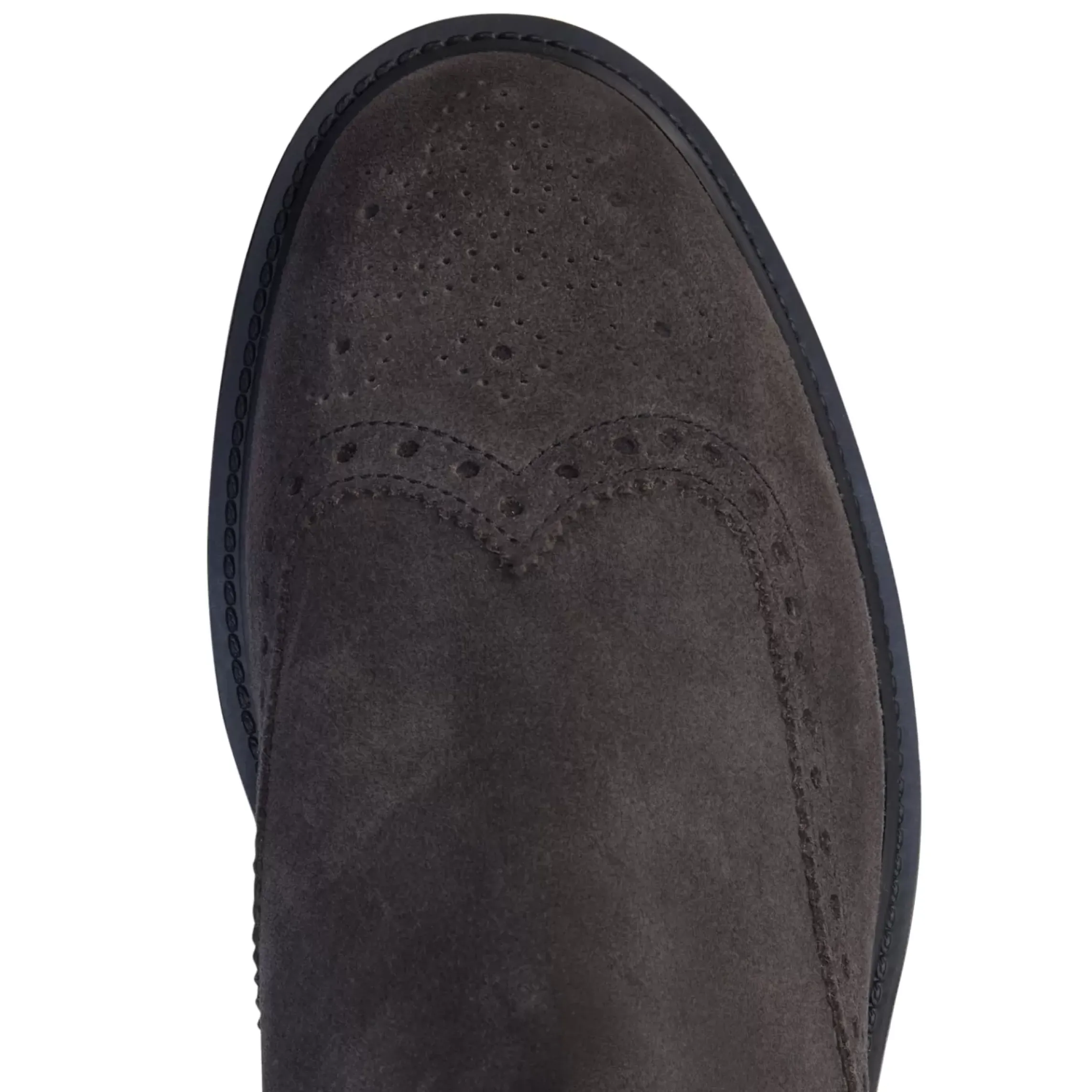 Fratelli Rossetti Beatle boot in charcoal grey suede|^ Ankle Boots