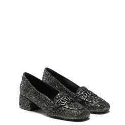 Fratelli Rossetti Black fabric loafer|^ Décolleté