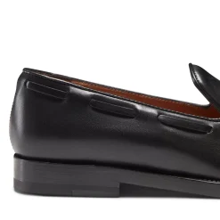 Fratelli Rossetti Black leather Brera loafer|^ Loafers