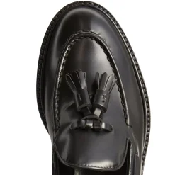 Fratelli Rossetti Black leather Brera loafer|^ Loafers