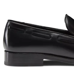 Fratelli Rossetti Black leather Brera loafer|^ Loafers