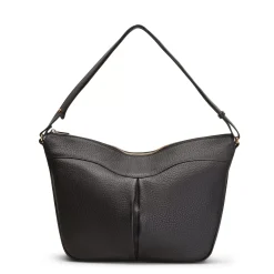 Fratelli Rossetti Black leather Claire shoulder bag|^ Bags