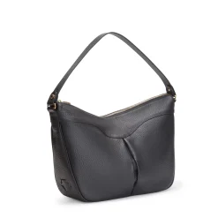 Fratelli Rossetti Black leather Claire shoulder bag|^ Bags