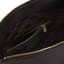 Fratelli Rossetti Black leather Claire shoulder bag|^ Bags