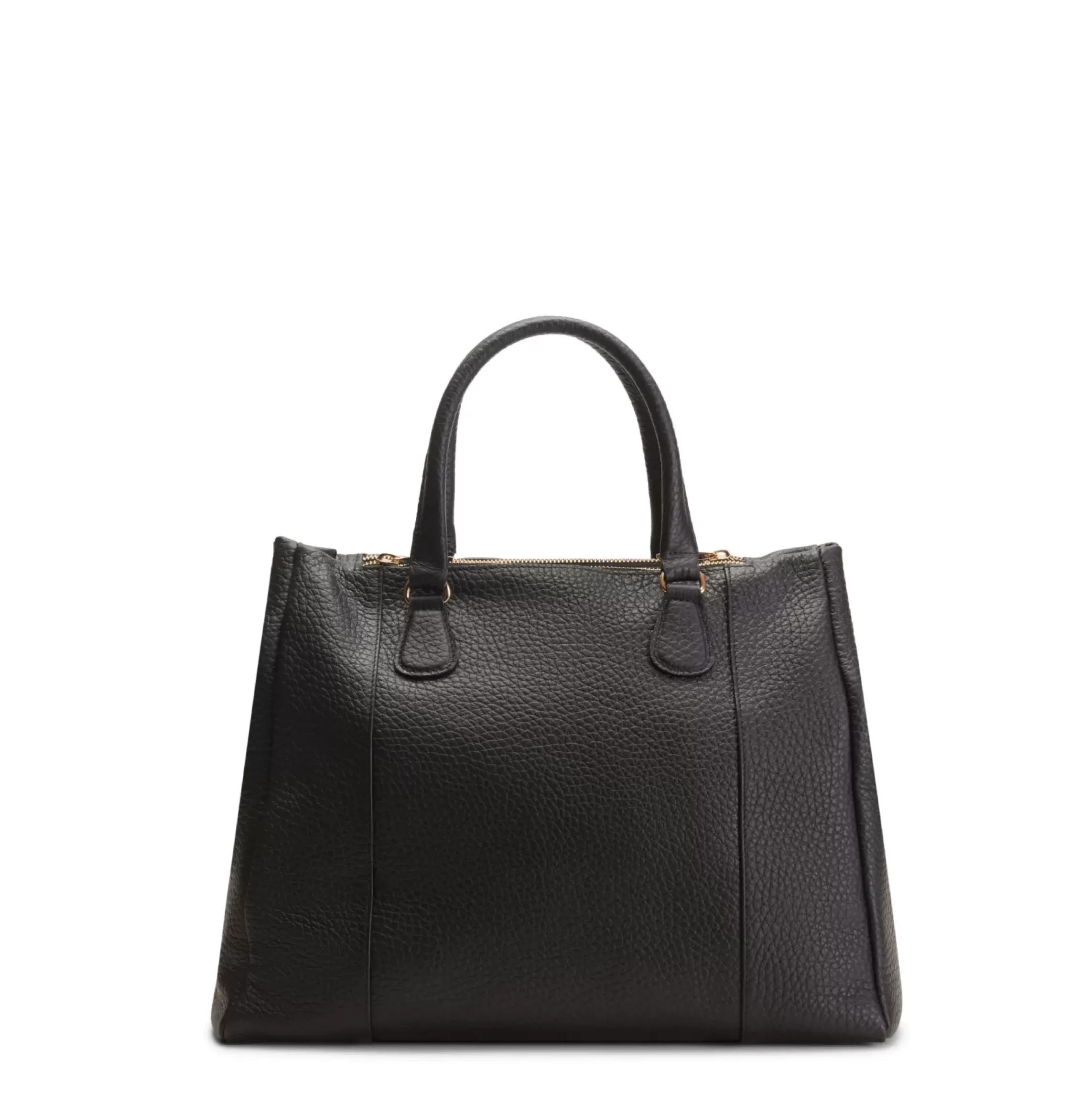 Fratelli Rossetti Black leather Claire tote bag|^ Bags