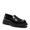 Fratelli Rossetti Black leather Fiocchetto Patch Registered Design loafer|^ Loafers