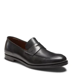 Fratelli Rossetti Black leather loafer|^ Loafers