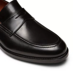 Fratelli Rossetti Black leather loafer|^ Loafers
