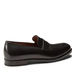 Fratelli Rossetti Black leather loafer|^ Loafers
