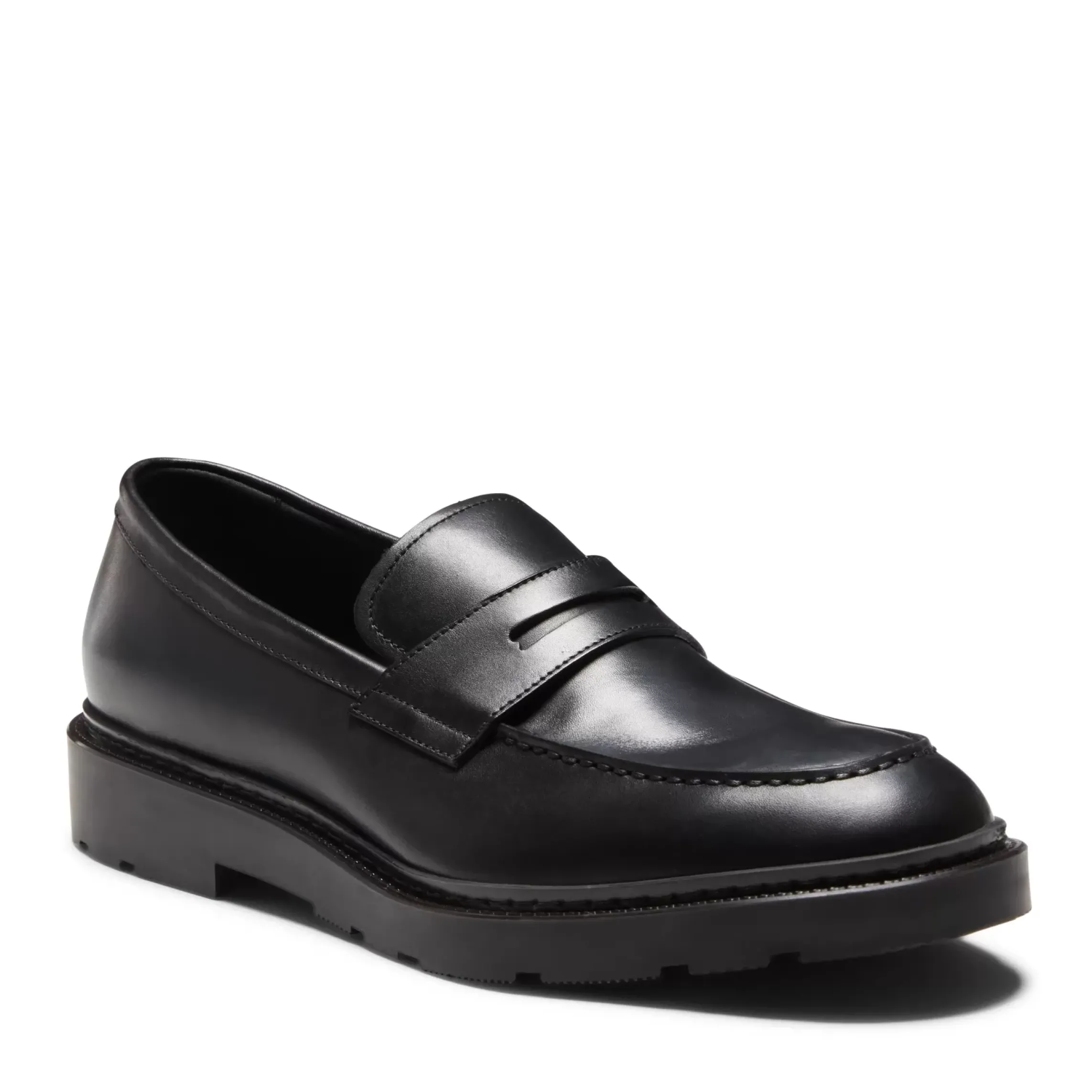 Fratelli Rossetti Black leather loafer|^ Loafers