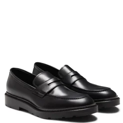 Fratelli Rossetti Black leather loafer|^ Loafers
