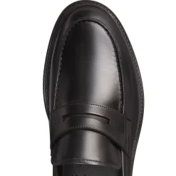 Fratelli Rossetti Black leather loafer|^ Loafers