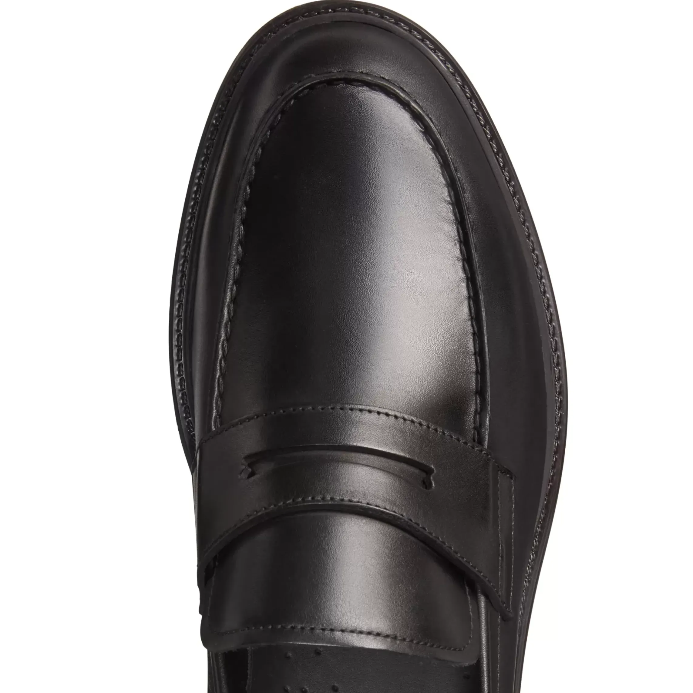 Fratelli Rossetti Black leather loafer|^ Loafers